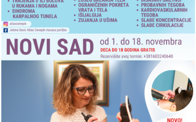 Masaža atlasa Novi Sad 01 – 18. 11. 2023.